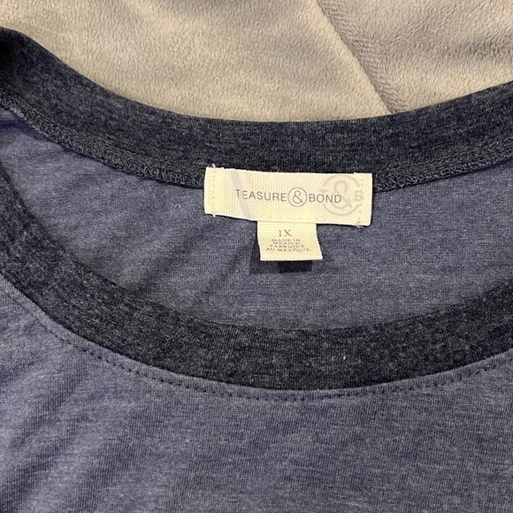 Blue long sleeve shirt - Picture 3 of 5